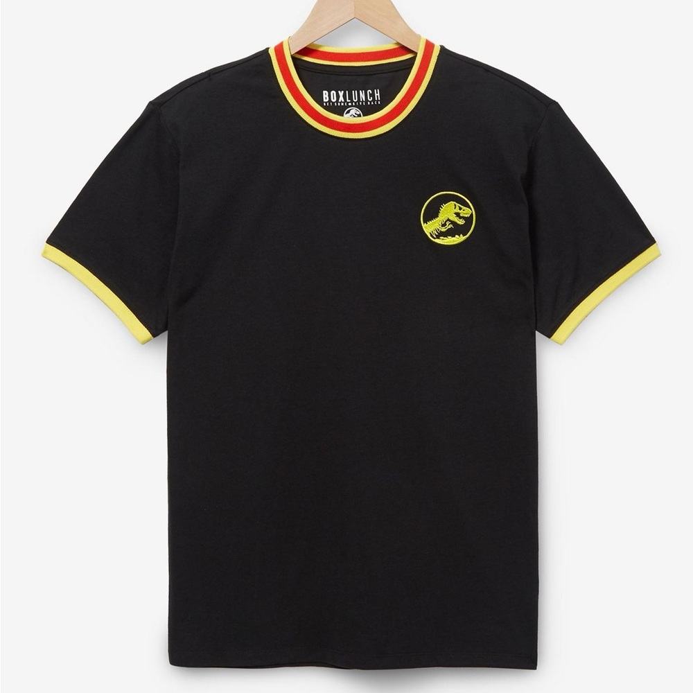Jurassic Park Logo Ringer T-Shirt - BoxLunch Exclusive